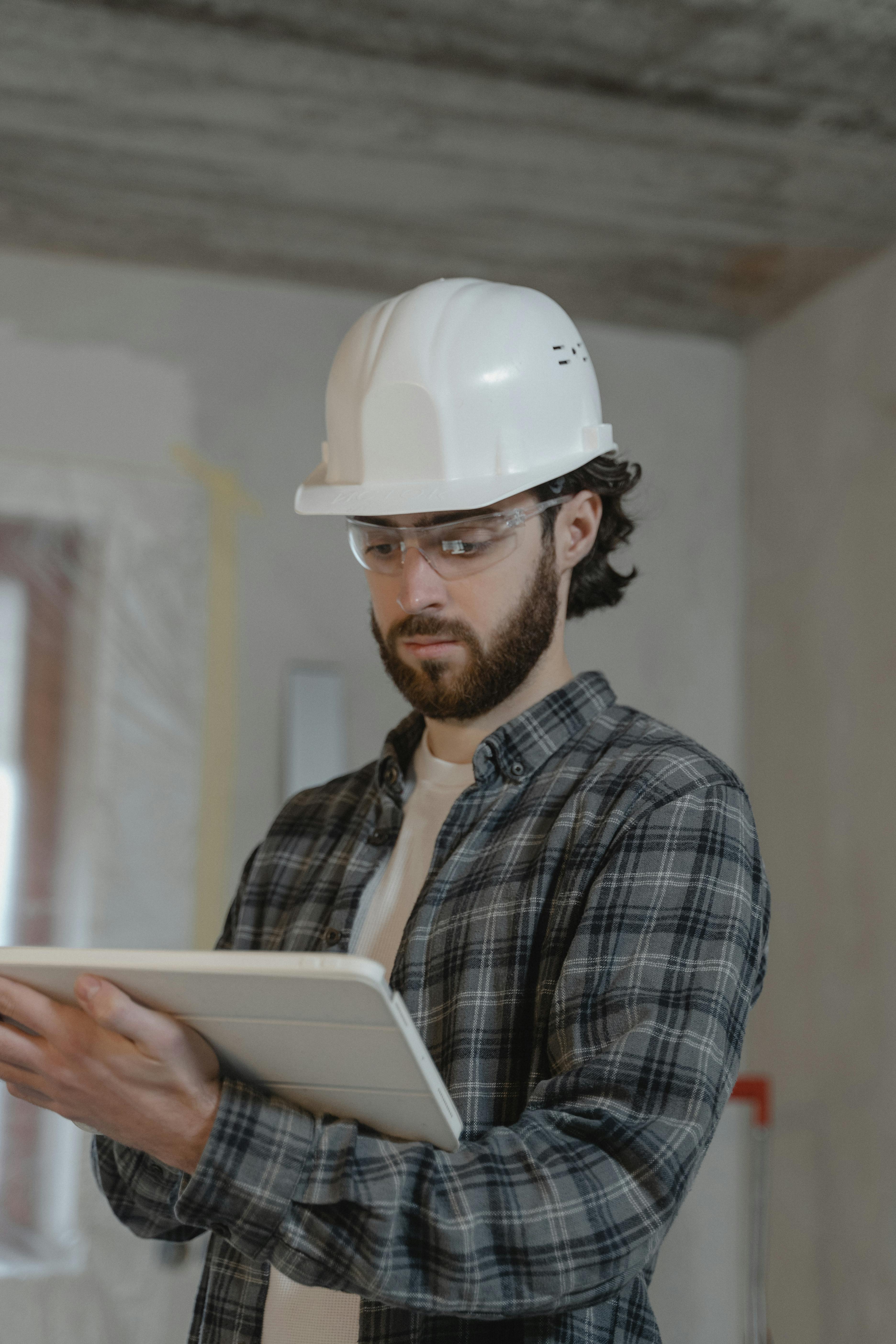 Tradesperson at work